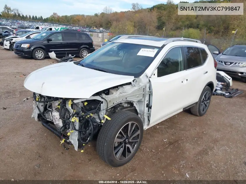 5N1AT2MV3KC799847 2019 Nissan Rogue Sl