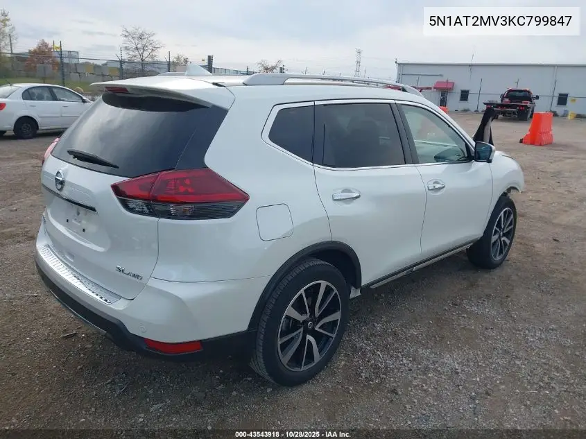 5N1AT2MV3KC799847 2019 Nissan Rogue Sl