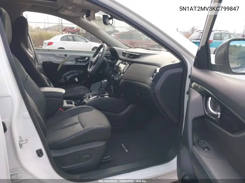 5N1AT2MV3KC799847 2019 Nissan Rogue Sl