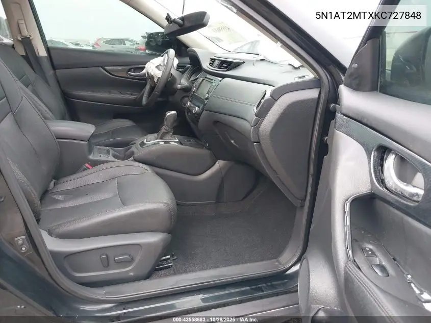 5N1AT2MTXKC727848 2019 Nissan Rogue Sl