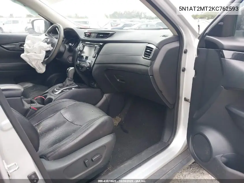 5N1AT2MT2KC762593 2019 Nissan Rogue Sl