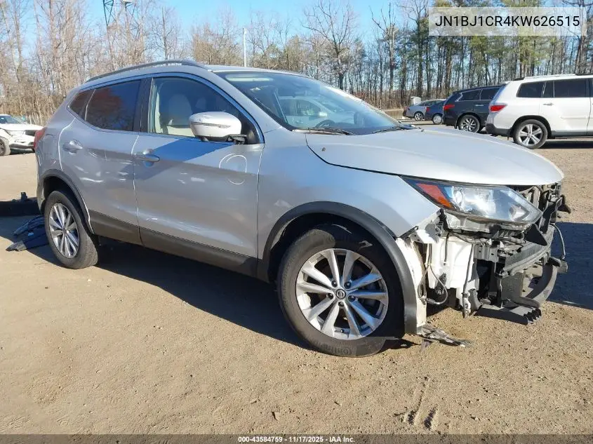 JN1BJ1CR4KW626515 2019 Nissan Rogue Sport Sv