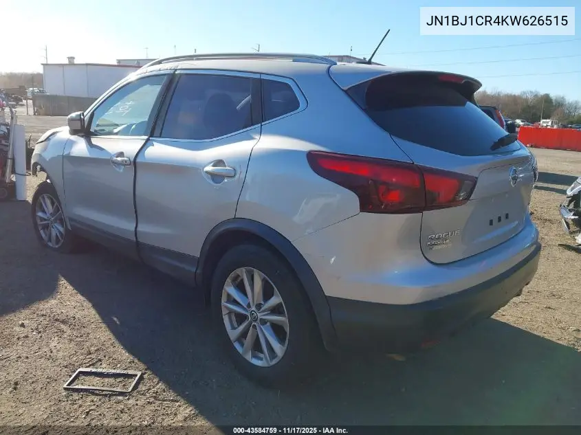 JN1BJ1CR4KW626515 2019 Nissan Rogue Sport Sv