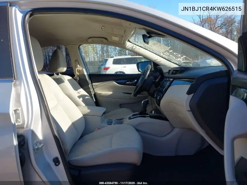 JN1BJ1CR4KW626515 2019 Nissan Rogue Sport Sv