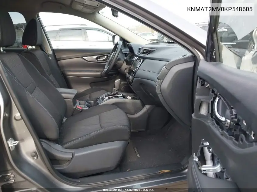 KNMAT2MV0KP548605 2019 Nissan Rogue Sv