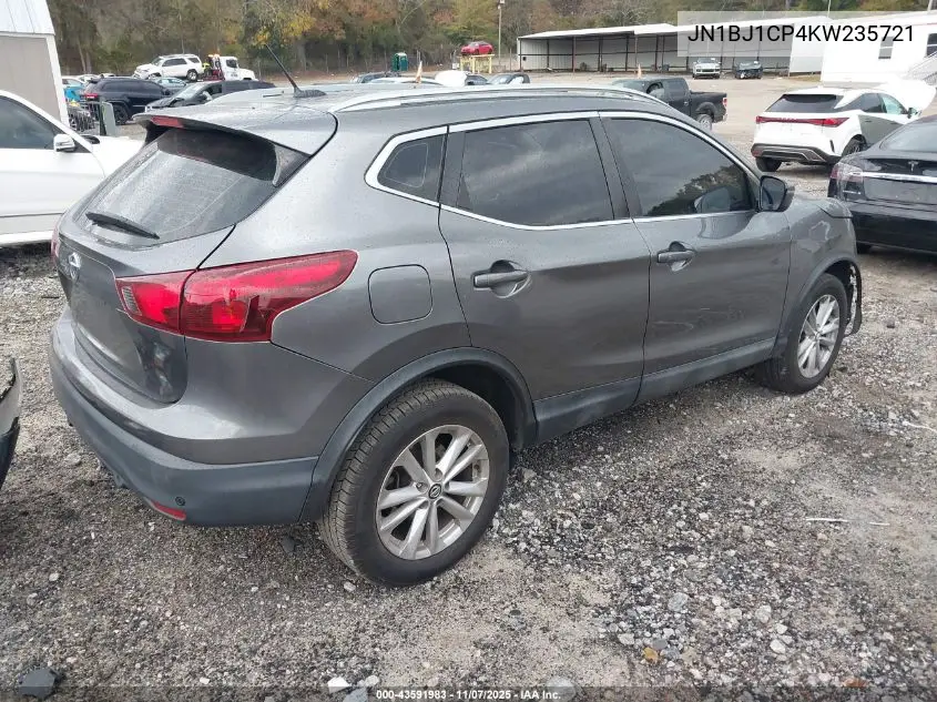 JN1BJ1CP4KW235721 2019 Nissan Rogue Sport Sv
