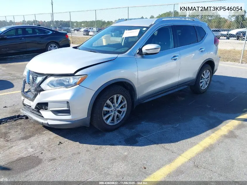 KNMAT2MT3KP546054 2019 Nissan Rogue Sv