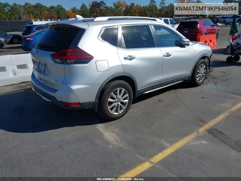 KNMAT2MT3KP546054 2019 Nissan Rogue Sv