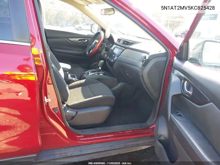 5N1AT2MV5KC825428 2019 Nissan Rogue Sv
