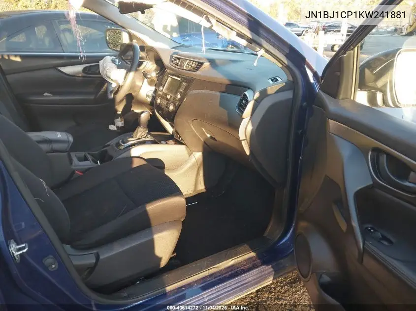 JN1BJ1CP1KW241881 2019 Nissan Rogue Sport S