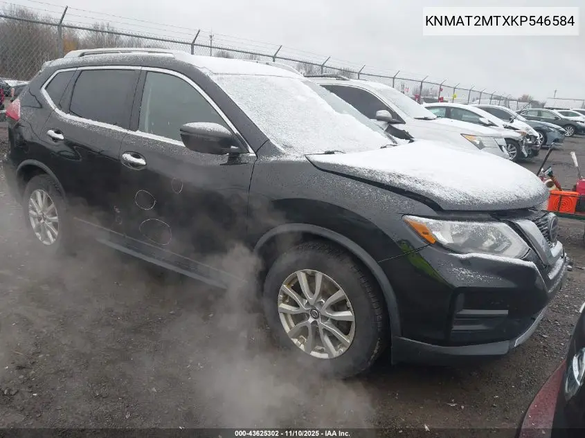KNMAT2MTXKP546584 2019 Nissan Rogue Sv