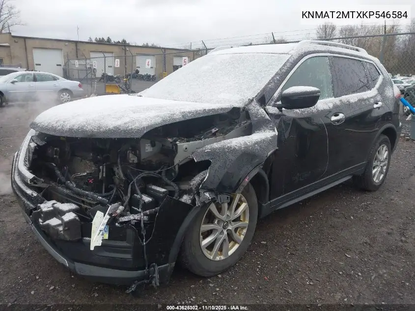 KNMAT2MTXKP546584 2019 Nissan Rogue Sv
