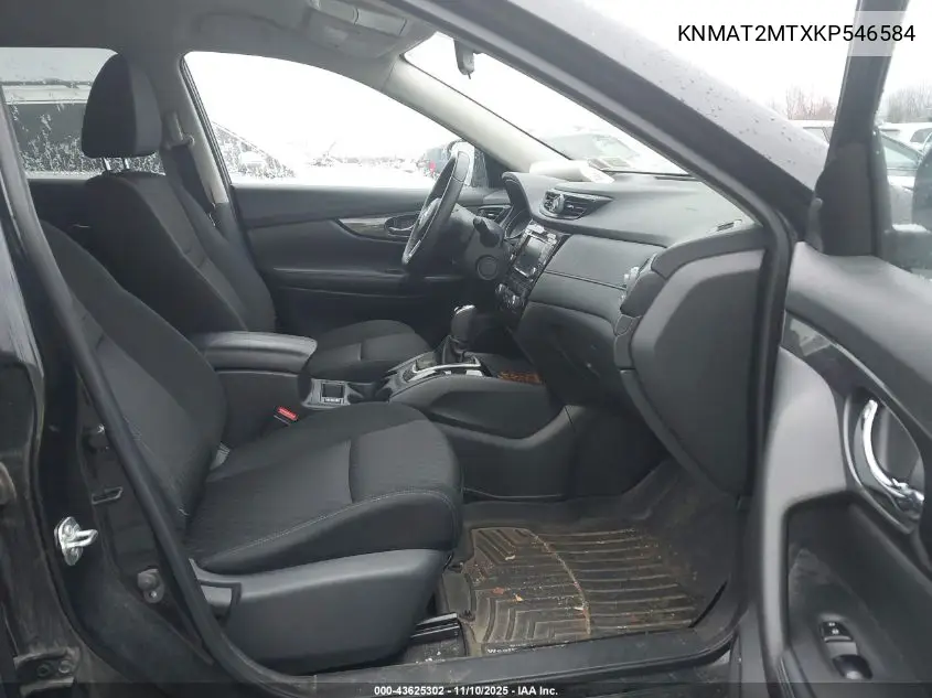 KNMAT2MTXKP546584 2019 Nissan Rogue Sv