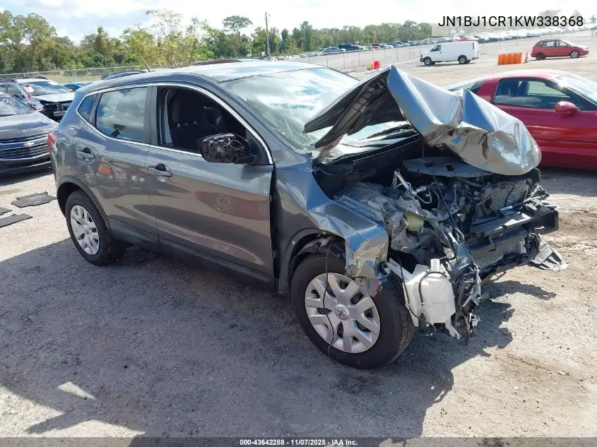 JN1BJ1CR1KW338368 2019 Nissan Rogue Sport S