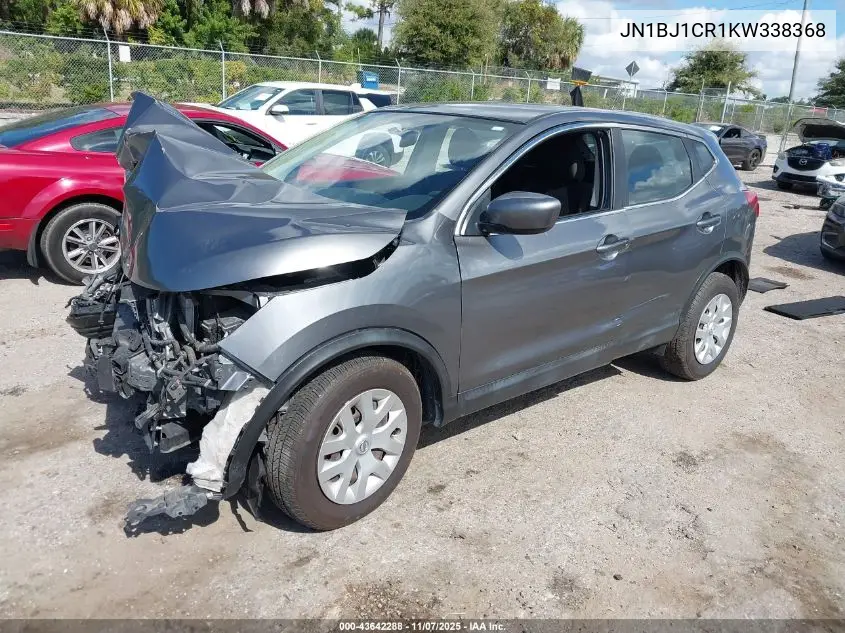 JN1BJ1CR1KW338368 2019 Nissan Rogue Sport S