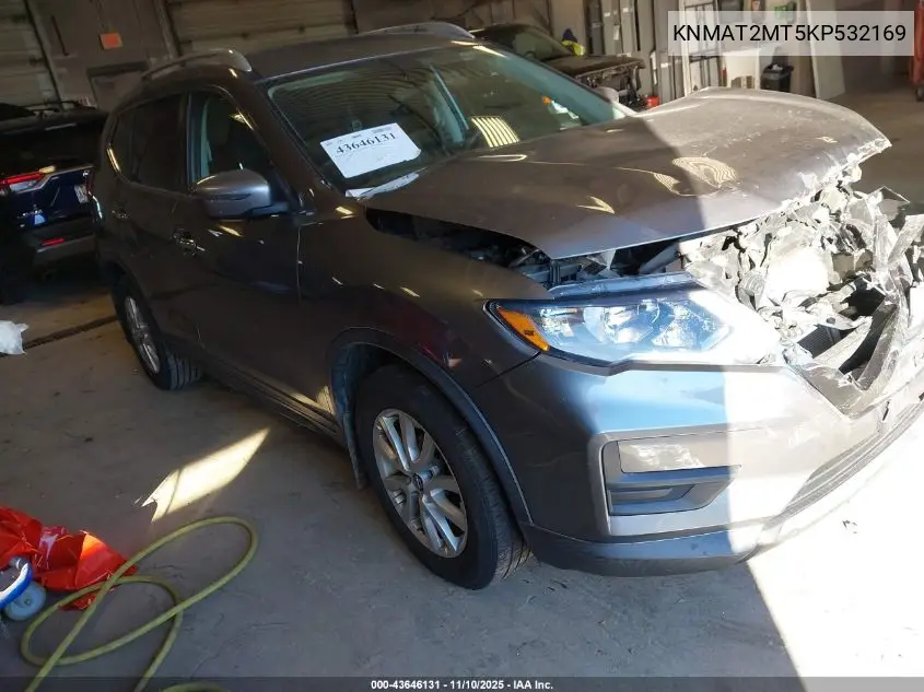 KNMAT2MT5KP532169 2019 Nissan Rogue Sv