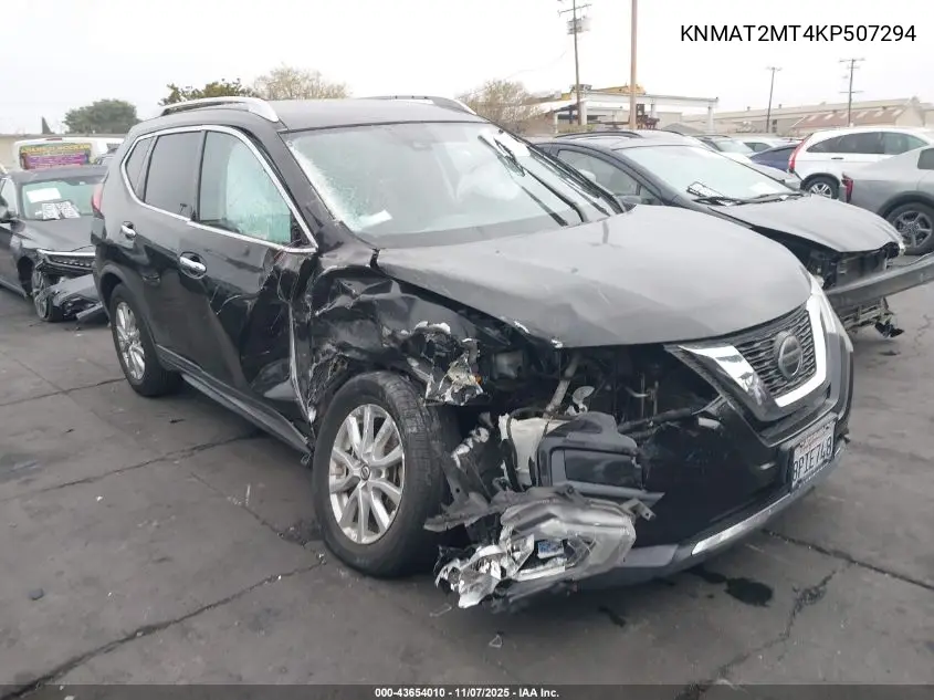 KNMAT2MT4KP507294 2019 Nissan Rogue Sv