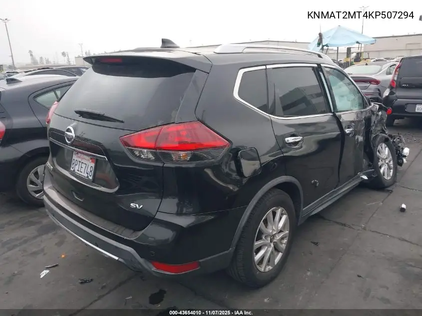 KNMAT2MT4KP507294 2019 Nissan Rogue Sv