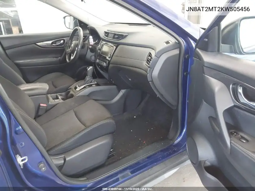 JN8AT2MT2KW505456 2019 Nissan Rogue Sv