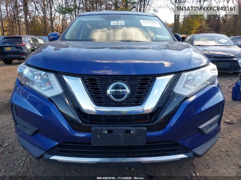 5N1AT2MVXKC842161 2019 Nissan Rogue S