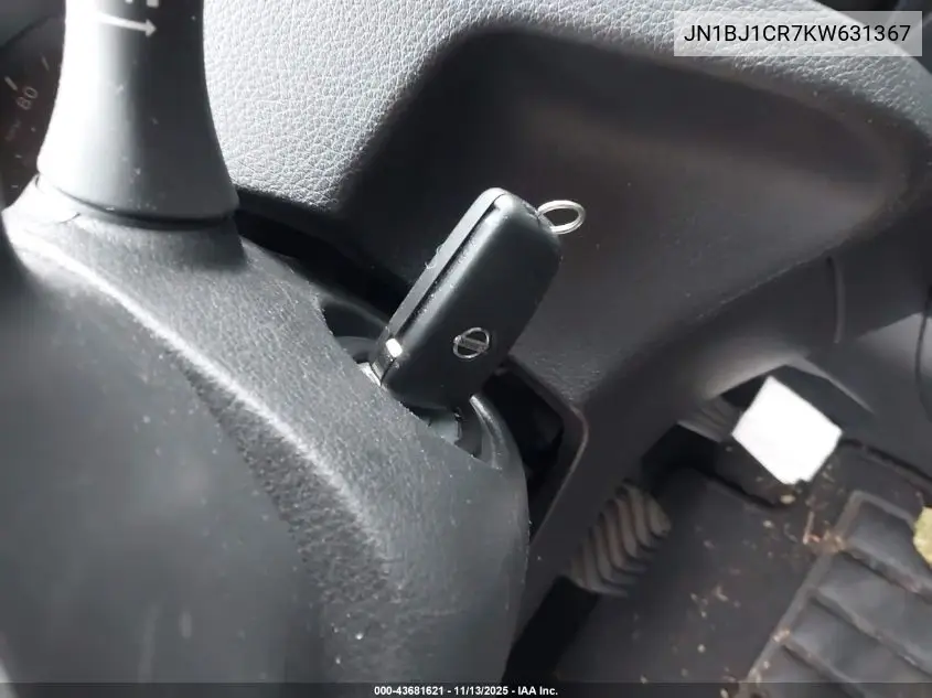 JN1BJ1CR7KW631367 2019 Nissan Rogue Sport S