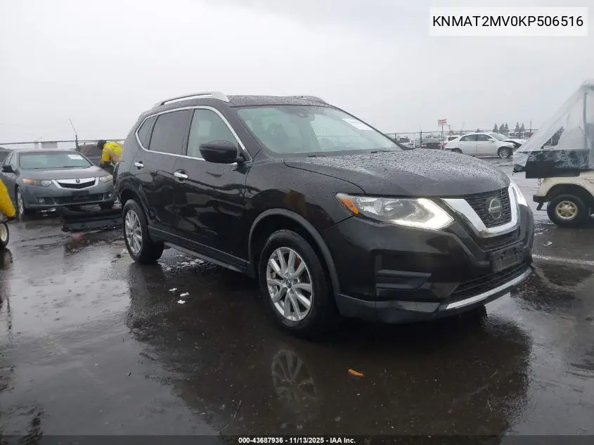 KNMAT2MV0KP506516 2019 Nissan Rogue Sv