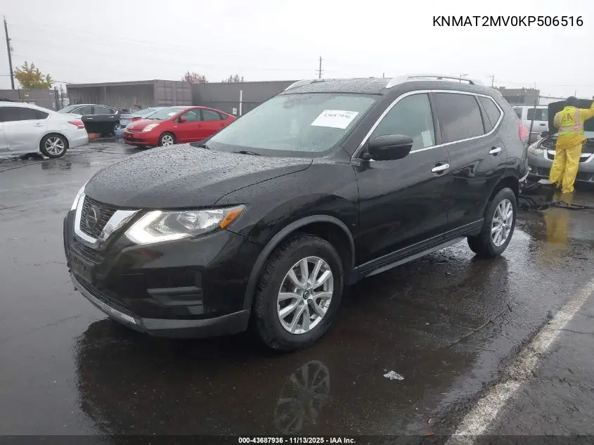 KNMAT2MV0KP506516 2019 Nissan Rogue Sv