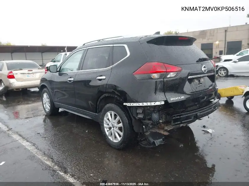 KNMAT2MV0KP506516 2019 Nissan Rogue Sv