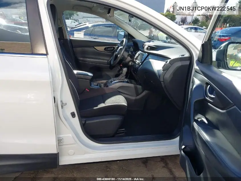JN1BJ1CP0KW222545 2019 Nissan Rogue Sport S