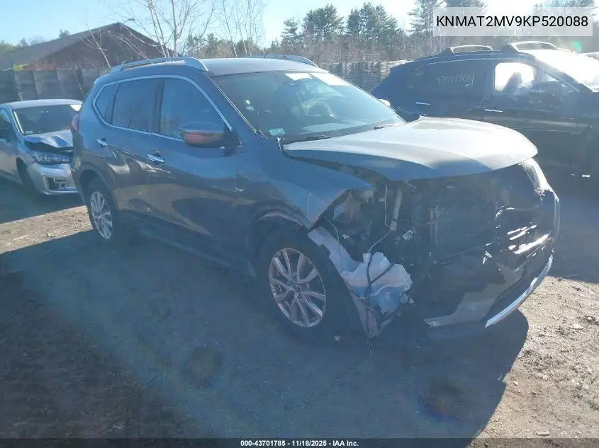 KNMAT2MV9KP520088 2019 Nissan Rogue Sv