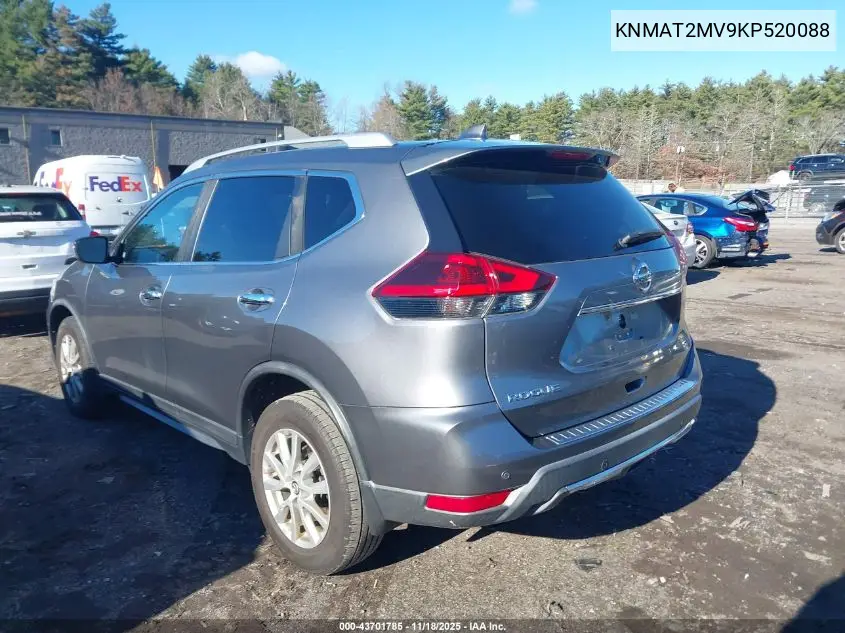 KNMAT2MV9KP520088 2019 Nissan Rogue Sv