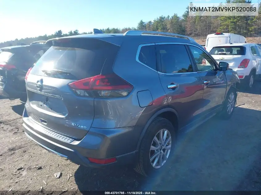 KNMAT2MV9KP520088 2019 Nissan Rogue Sv