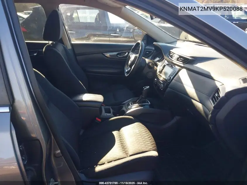 KNMAT2MV9KP520088 2019 Nissan Rogue Sv