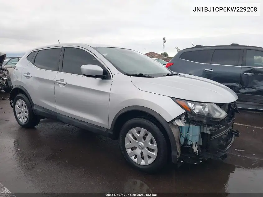 JN1BJ1CP6KW229208 2019 Nissan Rogue Sport S