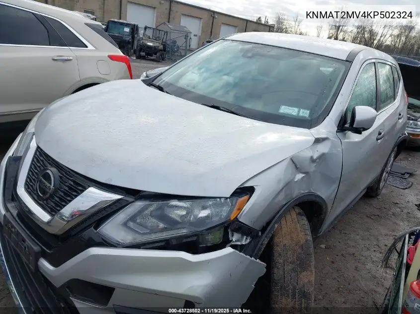 KNMAT2MV4KP502324 2019 Nissan Rogue S