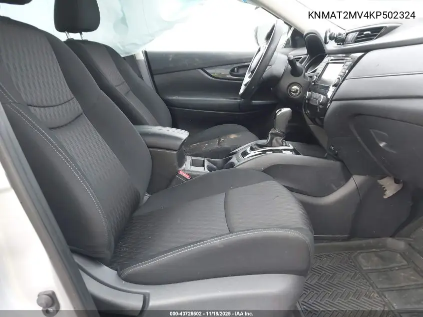 KNMAT2MV4KP502324 2019 Nissan Rogue S