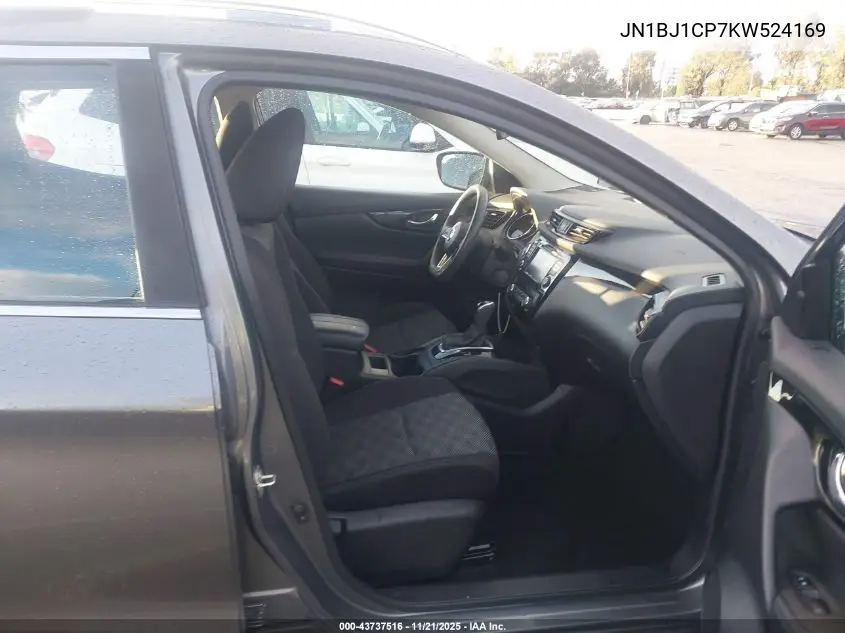JN1BJ1CP7KW524169 2019 Nissan Rogue Sport Sv
