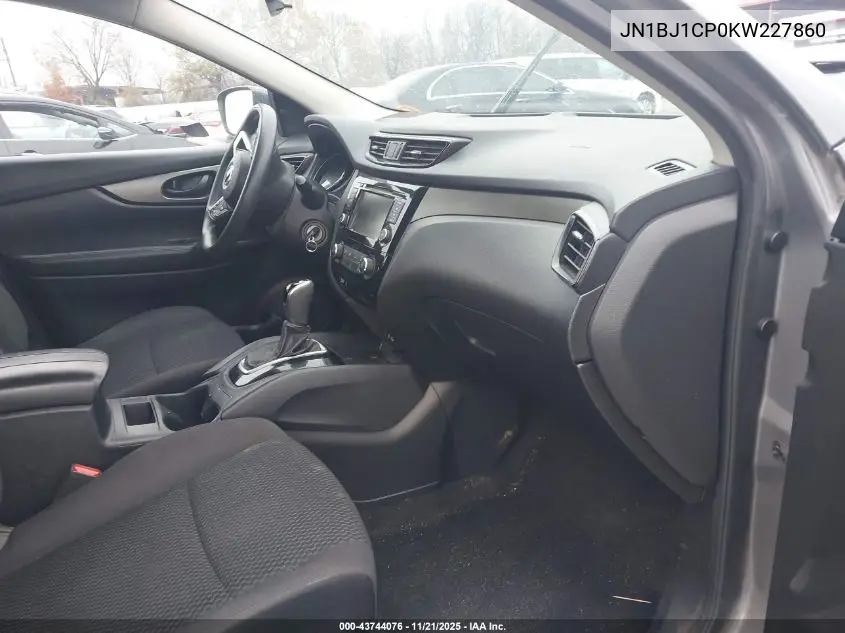 JN1BJ1CP0KW227860 2019 Nissan Rogue Sport S