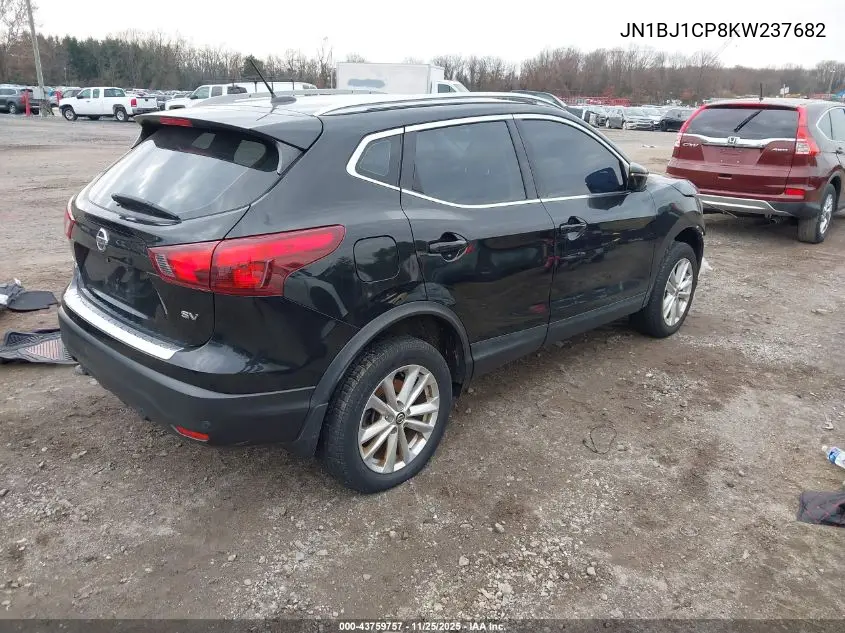 JN1BJ1CP8KW237682 2019 Nissan Rogue Sport Sv