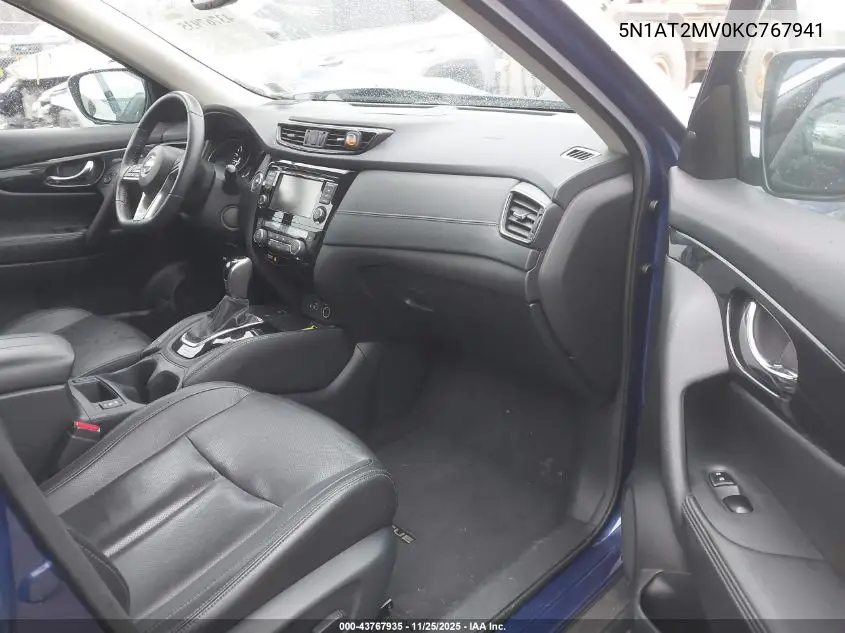 5N1AT2MV0KC767941 2019 Nissan Rogue Sl