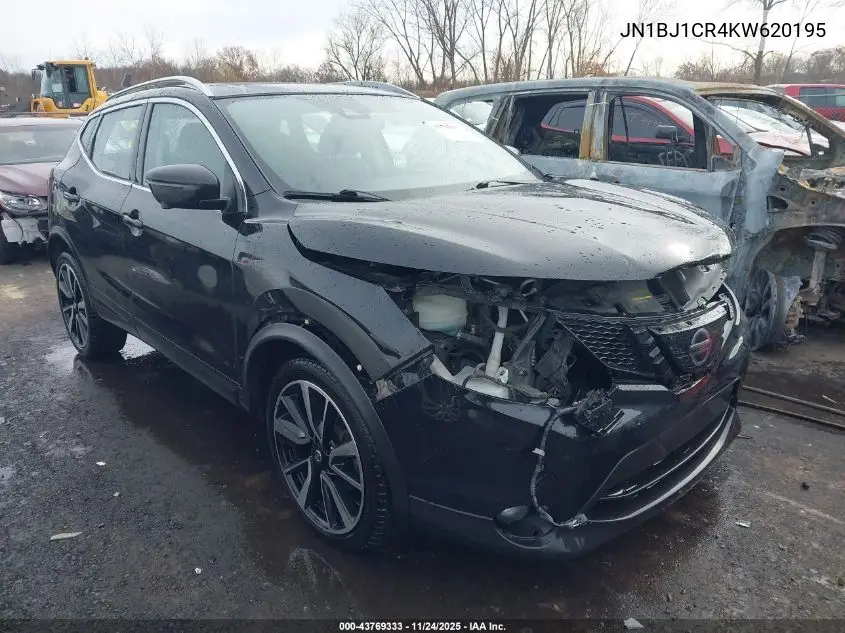 JN1BJ1CR4KW620195 2019 Nissan Rogue Sport Sl