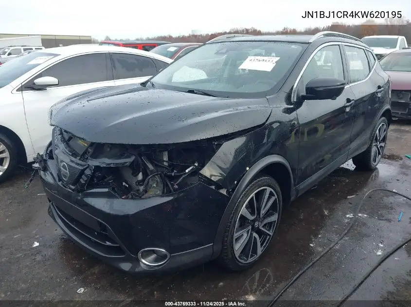 JN1BJ1CR4KW620195 2019 Nissan Rogue Sport Sl