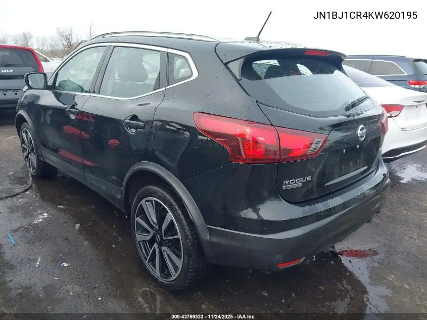 JN1BJ1CR4KW620195 2019 Nissan Rogue Sport Sl