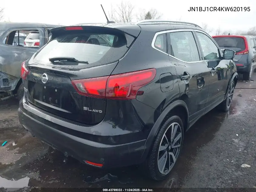 JN1BJ1CR4KW620195 2019 Nissan Rogue Sport Sl