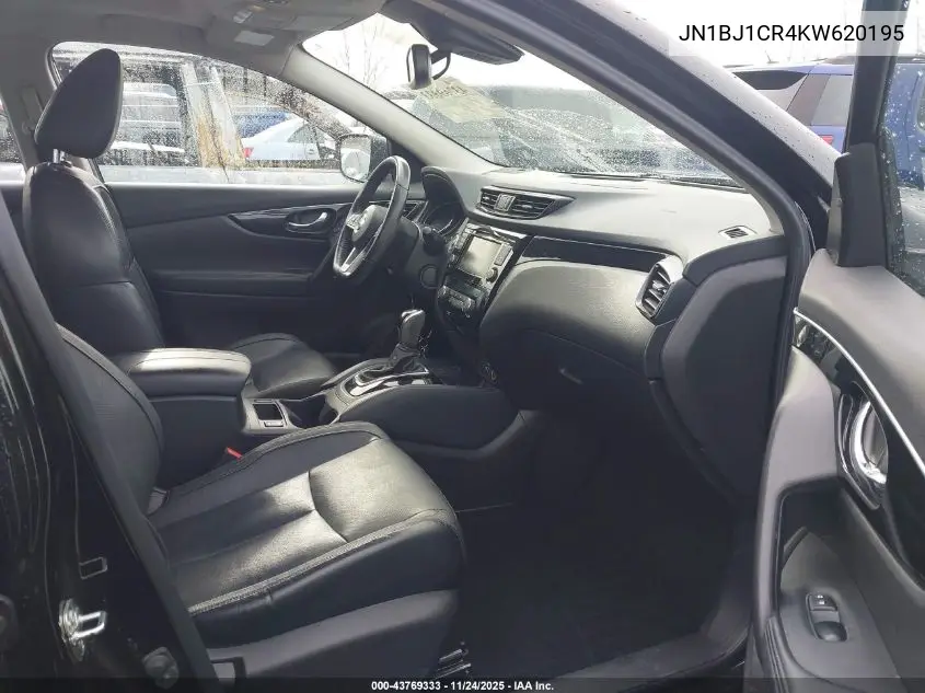 JN1BJ1CR4KW620195 2019 Nissan Rogue Sport Sl