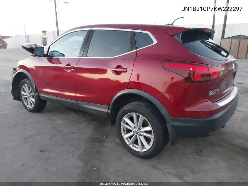 JN1BJ1CP7KW222297 2019 Nissan Rogue Sport S