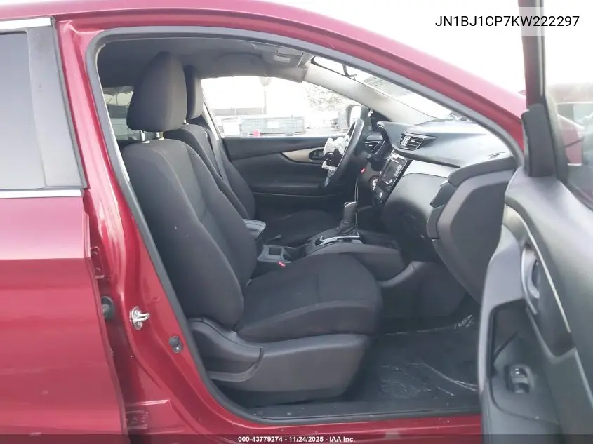 JN1BJ1CP7KW222297 2019 Nissan Rogue Sport S