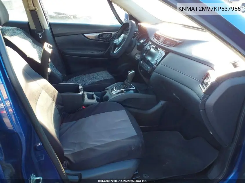 KNMAT2MV7KP537956 2019 Nissan Rogue S
