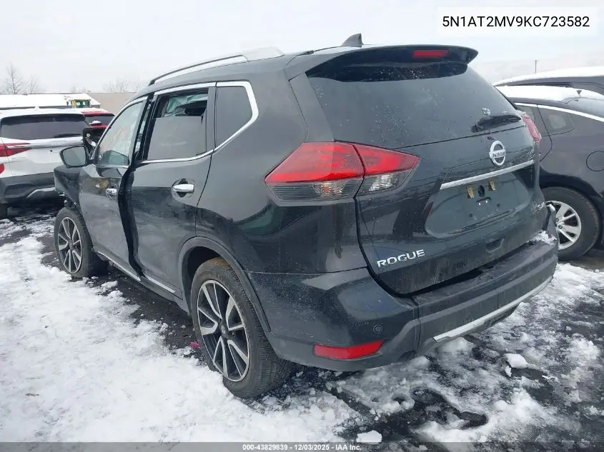 5N1AT2MV9KC723582 2019 Nissan Rogue Sl