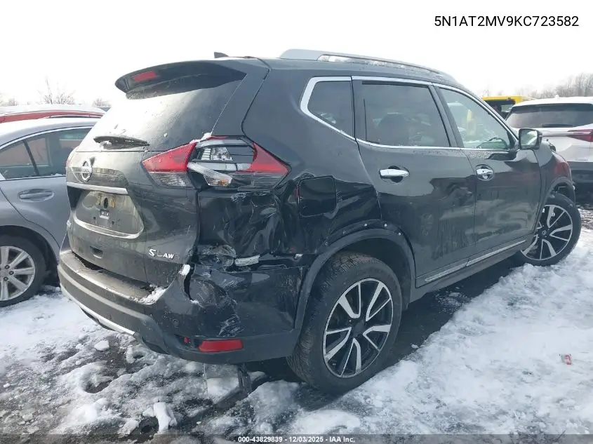 5N1AT2MV9KC723582 2019 Nissan Rogue Sl